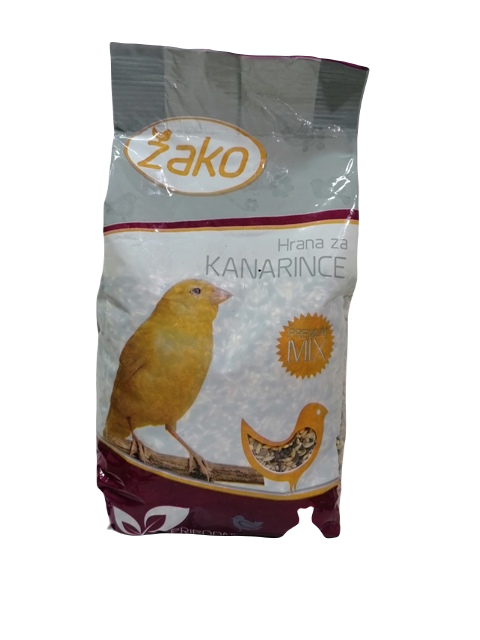 Hrana za kanarince Žako 400g+100g gratis, pakovanje PVC kesica